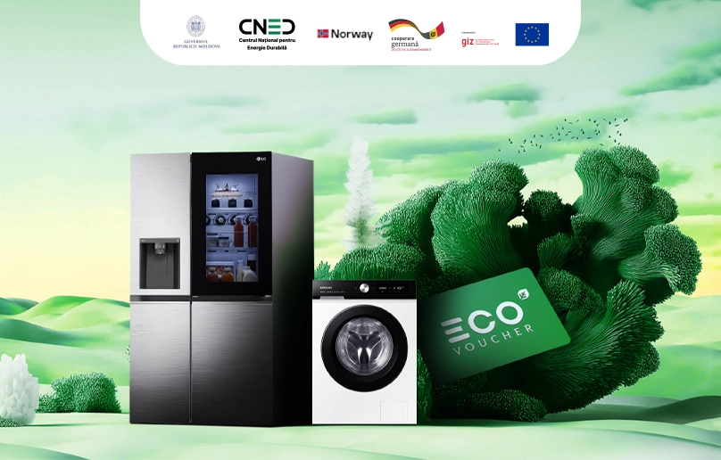 Foloseşte EcoVoucher la Ultra şi îmbunătăţeşte-ţi casa cu electrocasnice eficiente